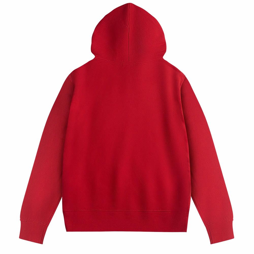 Polo Ralph Lauren FW23 Big Pony Logo Embroidered Red Hoodie for Men 710790622-010 圖 3