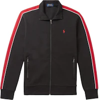 Polo Ralph Lauren FW23 Black Long-Sleeve Jacket with Embroidered Logo 710787746-001 Polo Ralph Lauren FW23 Black Long-Sleeve Jacket with Embroidered Logo 710787746-001