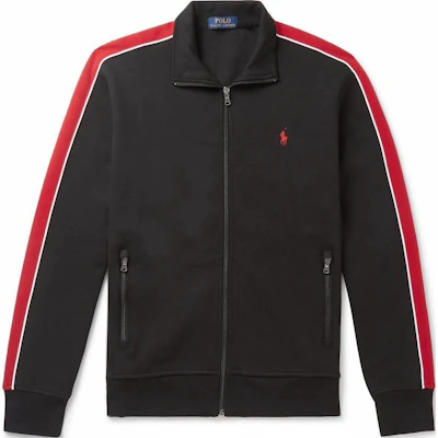 Polo Ralph Lauren FW23 Jaket Lengan Panjang Hitam Logo Sulam 710787746-001 Lookbook Polo Ralph Lauren FW23 Jaket Lengan Panjang Hitam Logo Sulam 710787746-001