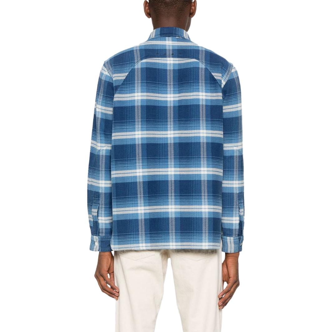 Polo Ralph Lauren FW23 Blue Plaid Print Button-Up Long Sleeve Shirt Men. 710925322-001 圖 4