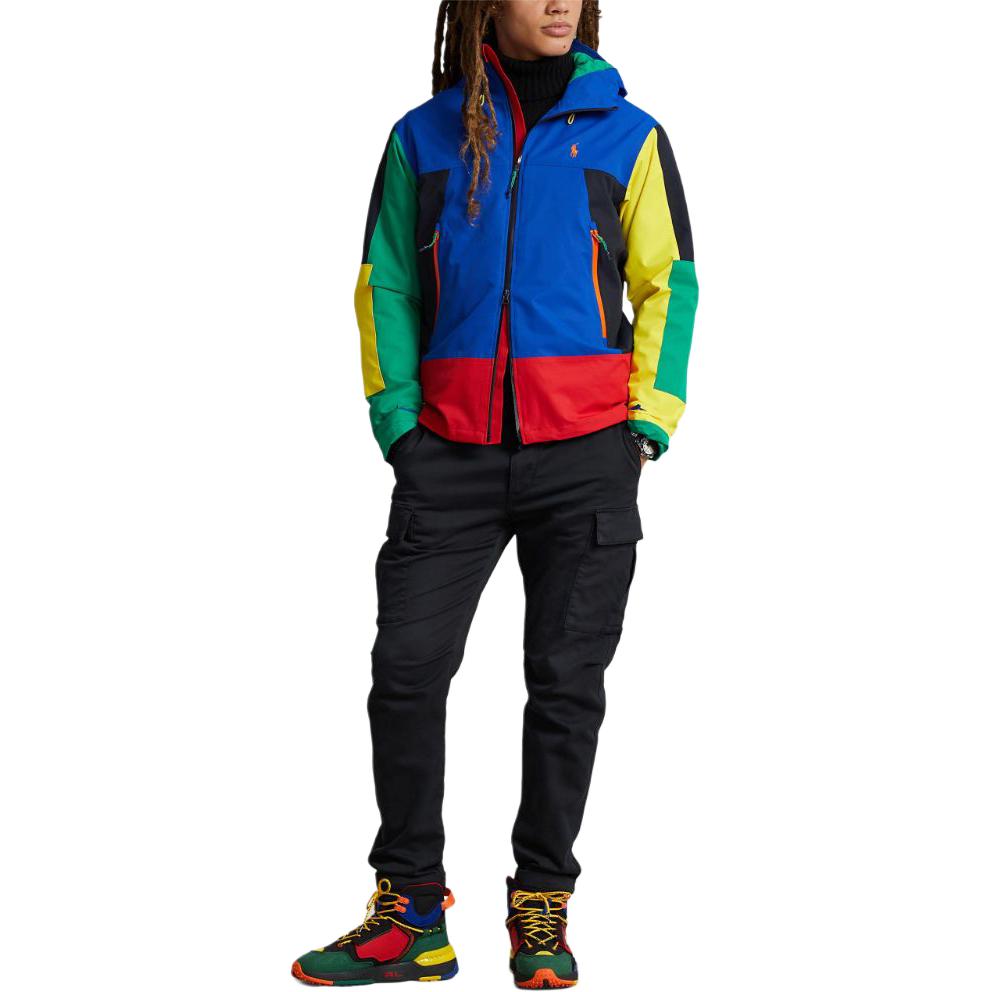 Lookbook Polo Ralph Lauren FW23 拼色連帽休閒外套 男款 - 多色 710923267-001