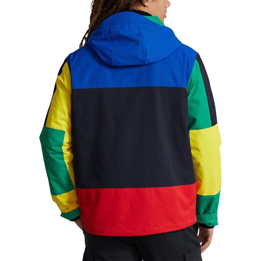 Shop Polo Ralph Lauren FW23 拼色連帽休閒外套 男款 - 多色 710923267-001