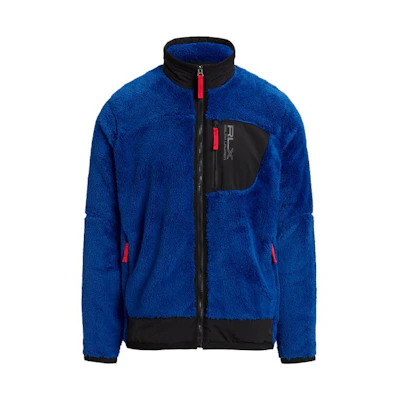 Polo Ralph Lauren FW23 Colorblock Zip-Up Fleece Jacket Multicolor MNRXKNI16820041-999