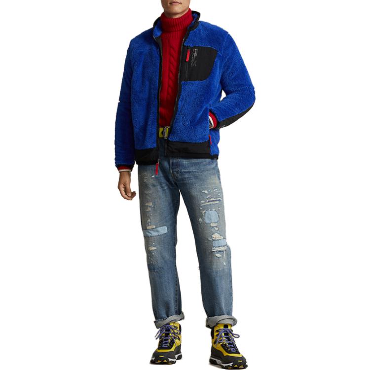 Polo Ralph Lauren FW23 Colorblock Zip-Up Fleece Jacket  Multicolor MNRXKNI16820041-999 圖 3