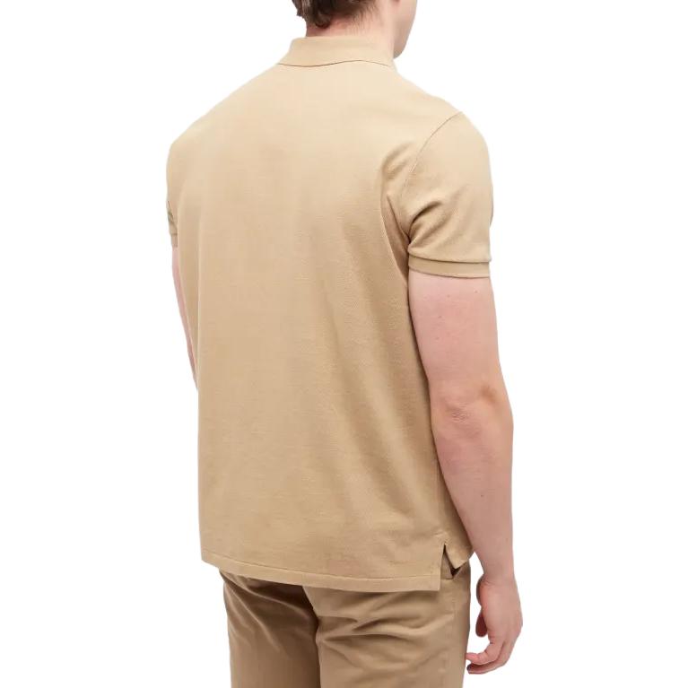 Polo Ralph Lauren FW23 Custom Slim Fit Embroidered Logo Polo Shirt Brown Mens. 710680784-332 圖 4