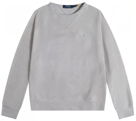 Polo Ralph Lauren FW23 Baju Fleece Logo Sulam Crewneck Lelaki Beige 710790783-011 Order Polo Ralph Lauren FW23 Baju Fleece Logo Sulam Crewneck Lelaki Beige 710790783-011