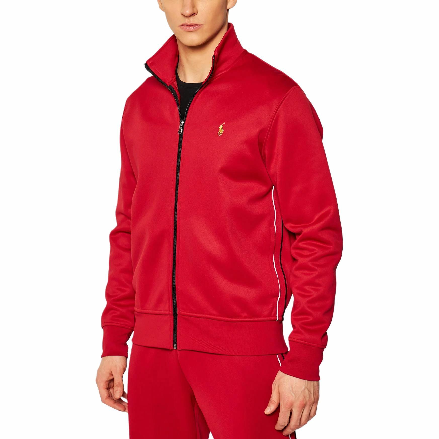 Polo Ralph Lauren FW23 Embroidered Pony Logo Track Jacket Men’s Red 710828372001 圖 3
