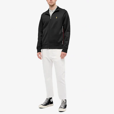 Polo Ralph Lauren FW23 刺繡馬標運動外套 黑色 男款 710828372002 Lookbook Polo Ralph Lauren FW23 刺繡馬標運動外套 黑色 男款 710828372002