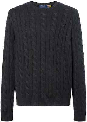 Polo Ralph Lauren FW23 灰色Logo刺繡毛衣圓領線衫電織經典款式。 710918998-019 Buy Polo Ralph Lauren FW23 灰色Logo刺繡毛衣圓領線衫電織經典款式。 710918998-019