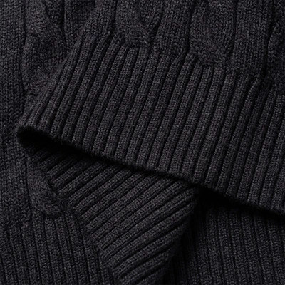 Polo Ralph Lauren FW23 灰色Logo刺繡毛衣圓領線衫電織經典款式。 710918998-019 3