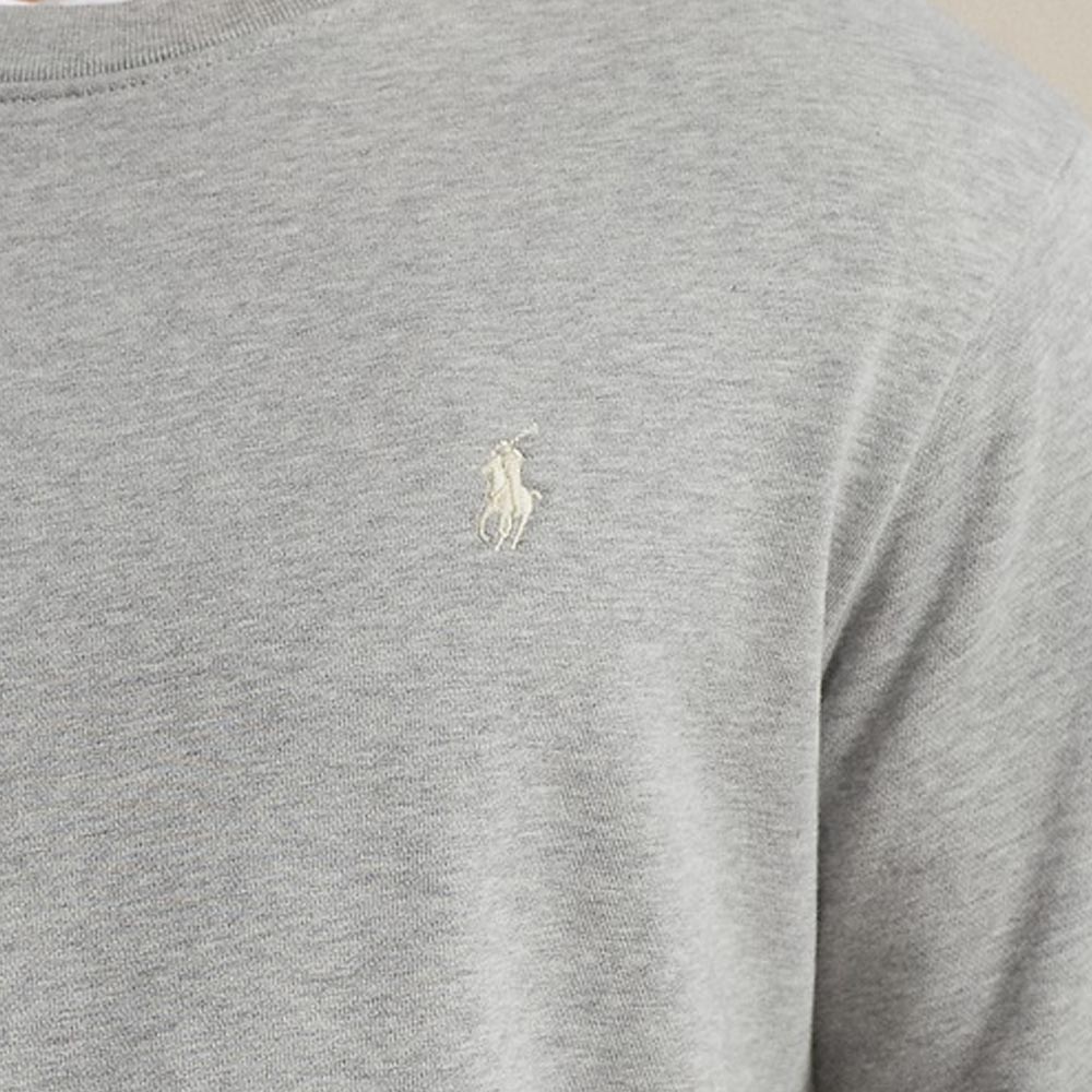 Polo Ralph Lauren FW23 Grey Crewneck Sweatshirt with Logo Embroidery for Men. MNPOKNI16823167-020 圖 7