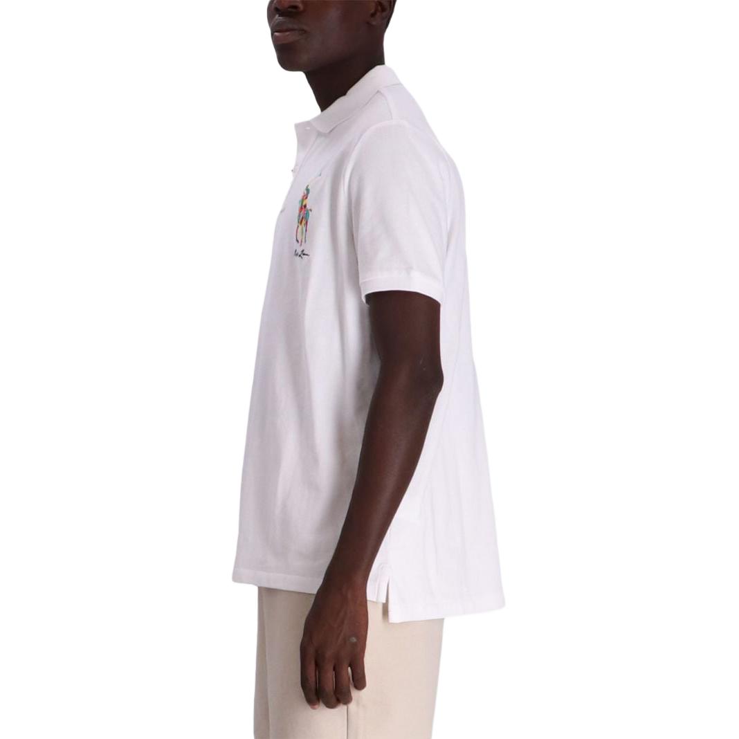 Polo Ralph Lauren FW23 Logo Embroidered Short Sleeve Polo Shirt White Men’s 710926413-002 圖 3