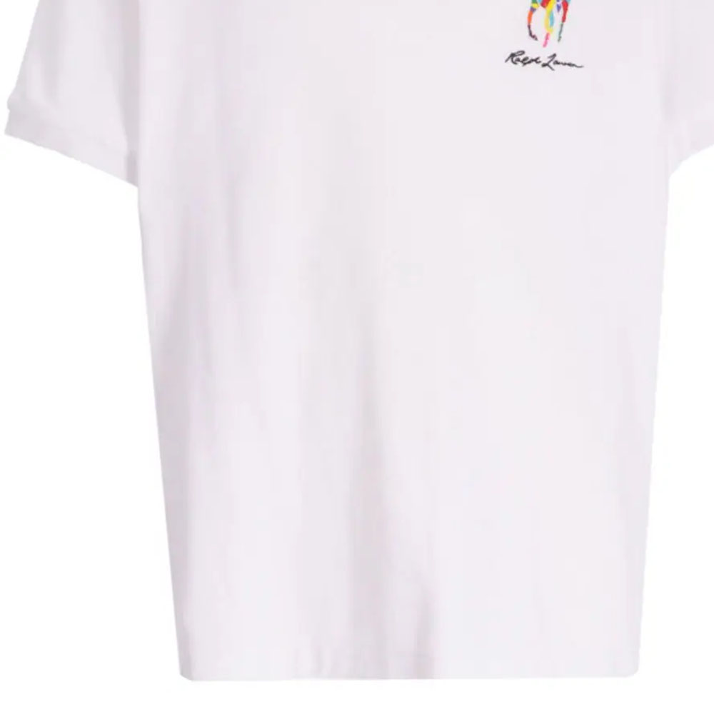 Polo Ralph Lauren FW23 Logo Embroidered Short Sleeve Polo Shirt White Men’s 710926413-002 圖 7