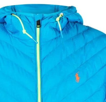 Polo Ralph Lauren FW23 徽标刺绣连帽拉链夹克 天蓝色 710914231-003 Sizing Polo Ralph Lauren FW23 徽标刺绣连帽拉链夹克 天蓝色 710914231-003