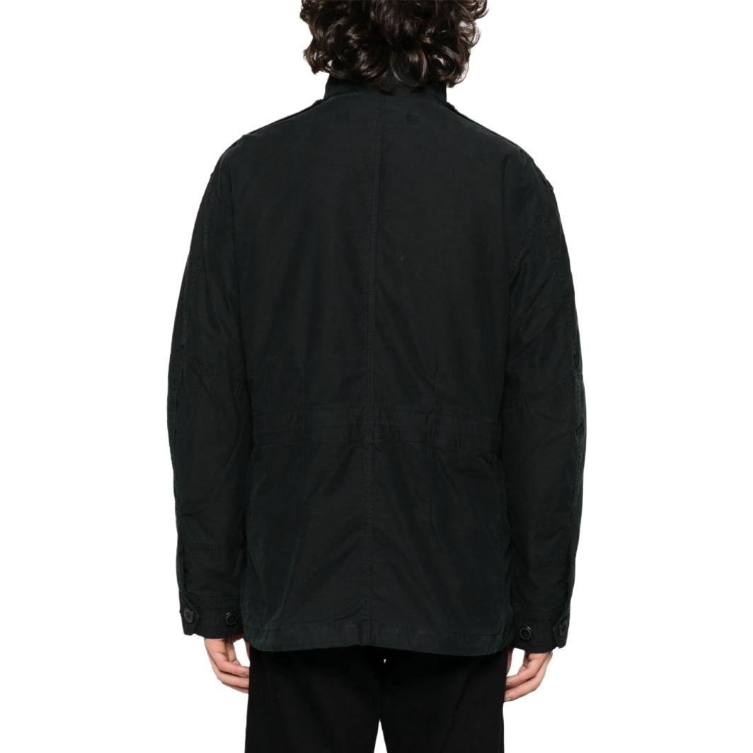 Polo Ralph Lauren FW23 Midnight Blue Solid Button-Up Jacket for Men. 710923290-001 圖 4