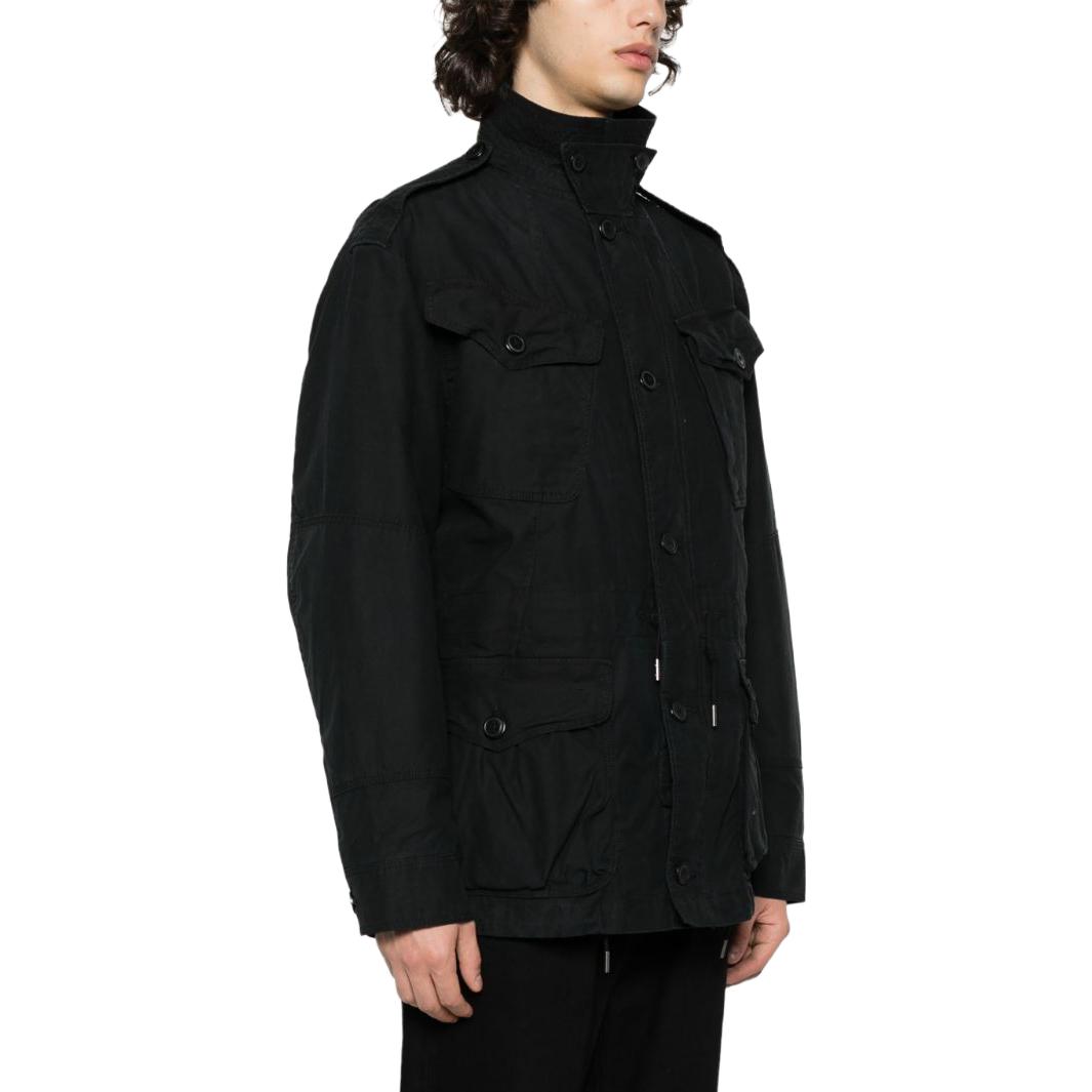 Polo Ralph Lauren FW23 Midnight Blue Solid Button-Up Jacket for Men. 710923290-001 圖 5