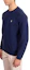 Details for Polo Ralph Lauren FW23 Navy Blue Sweatshirt Logo Kuda Bordir Fleece Crewneck MNPOKNI16821901-410