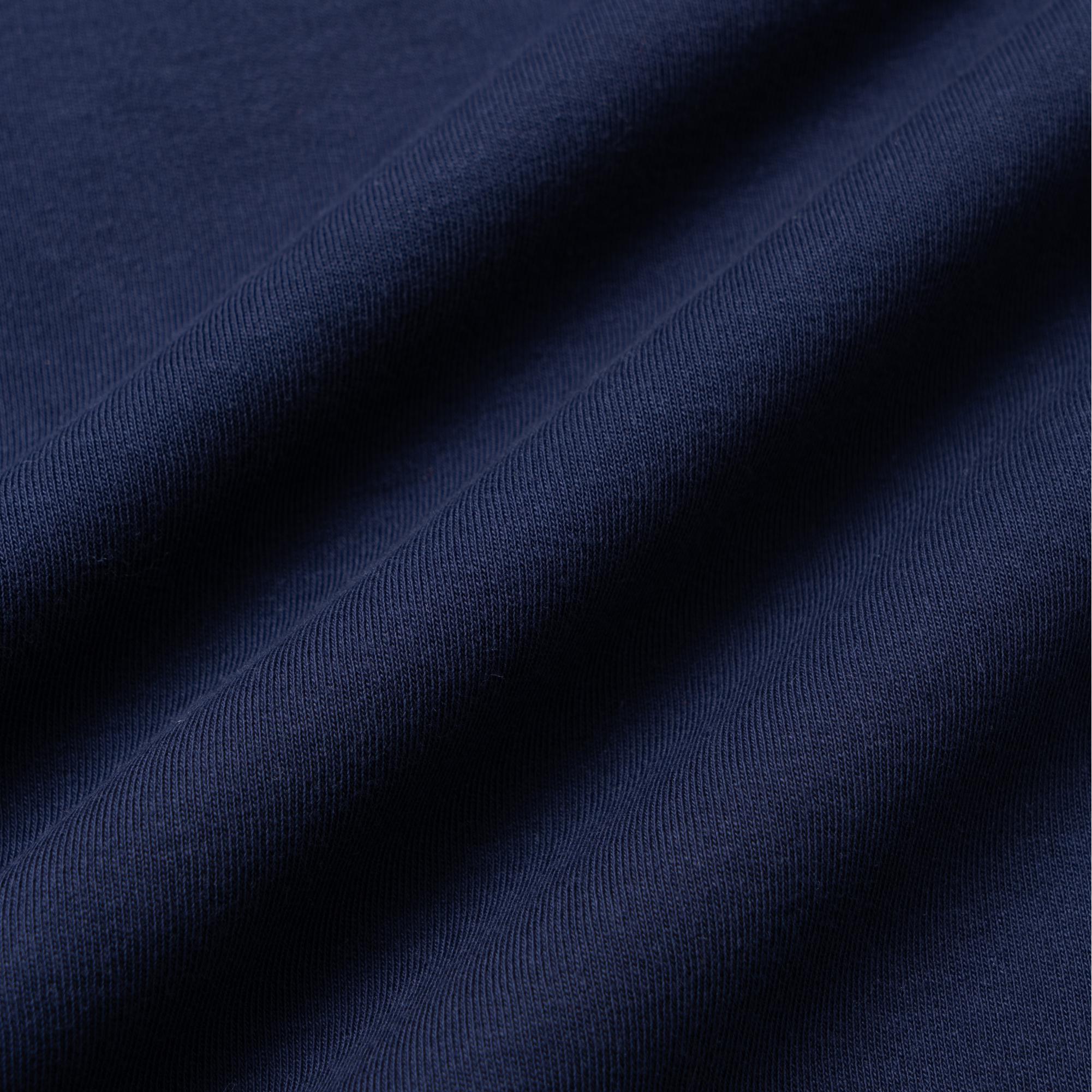 Cheap Polo Ralph Lauren FW23 Navy Blue Sweatshirt Logo Kuda Bordir Fleece Crewneck MNPOKNI16821901-410