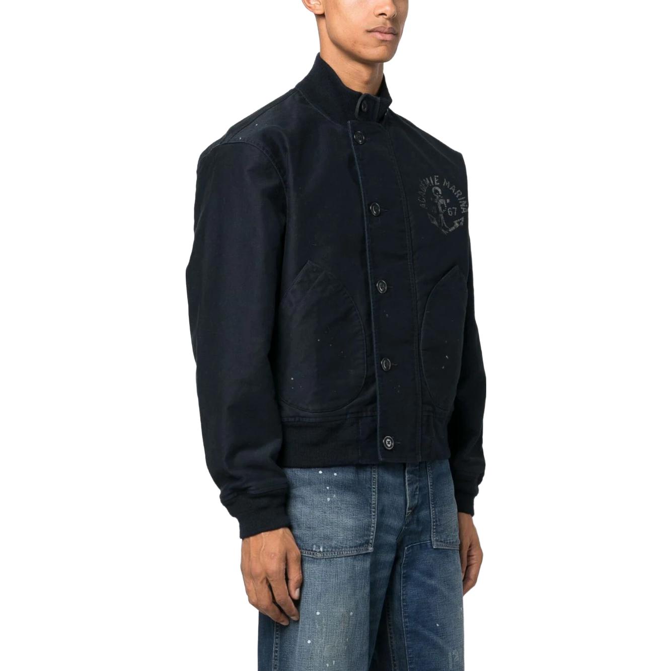 Polo Ralph Lauren FW23 Navy Blue Logo High Neck Long Sleeve  Jacket 710908287-001 圖 5