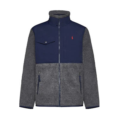 Polo Ralph Lauren FW23 Patchwork Casual Long Sleeve Jacket Multicolor . 710850412-017