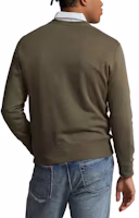 Purchase Polo Ralph Lauren FW23 Polo Bear Fleece Sweatshirt Brown Round Neck. MNPOKNI16823-232