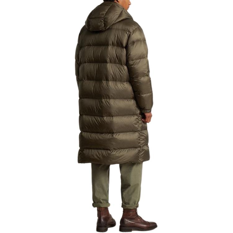 Polo Ralph Lauren FW23 Reversible Hooded Down Jacket Olive Brown Men. MNPOOTW12820079-300 圖 4