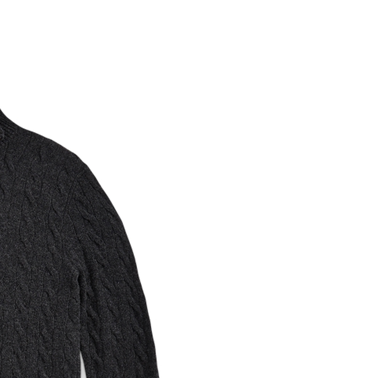 Polo Ralph Lauren FW23 Solid Cable Knit Casual Long Sleeve Sweater Grey Men’s MNPOSWE16821084-020 圖 6