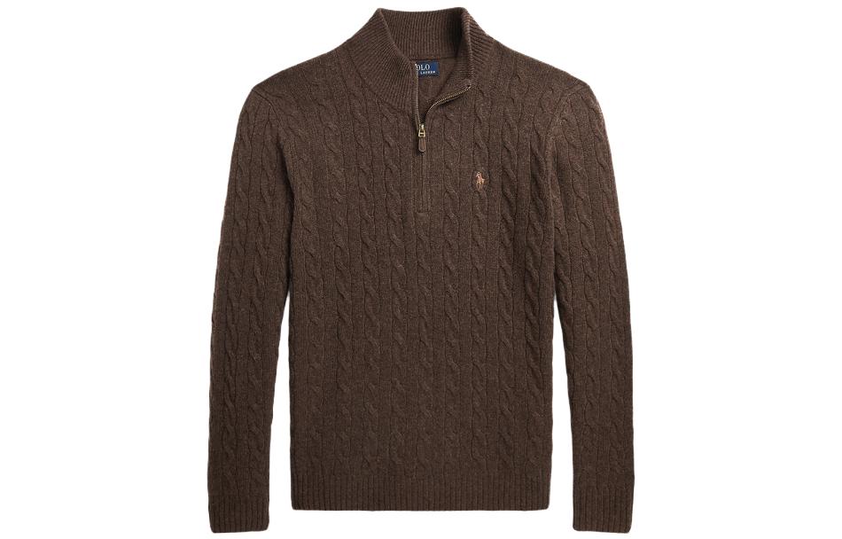 Polo Ralph Lauren FW23 Solid Half-Zip Pullover Sweater Men MNPOSWE16821658-200