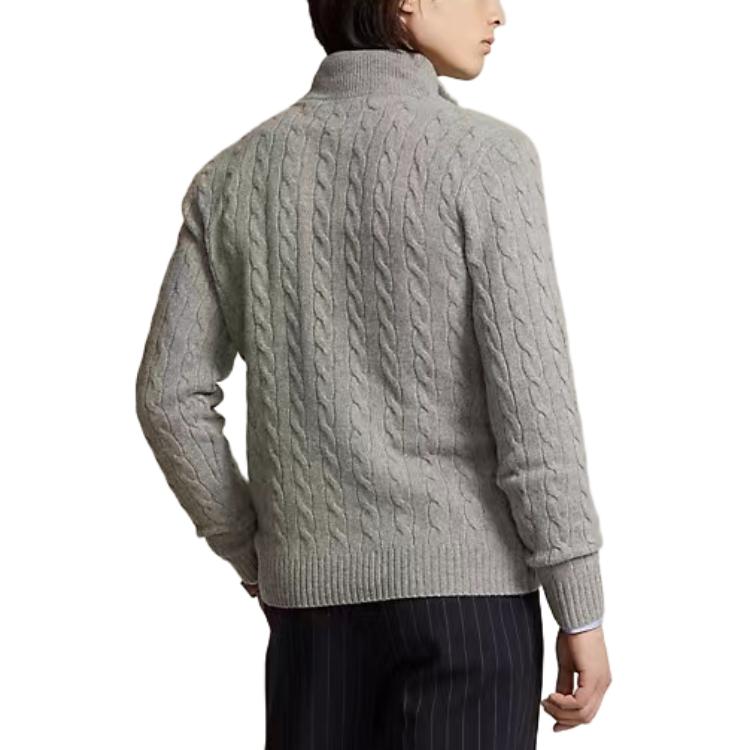 Polo Ralph Lauren FW23 Solid Half-Zip Pullover Sweater Men MNPOSWE16821658-200 圖 5