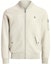 Buy Polo Ralph Lauren FW23 刺繡Logo拉鍊棒球外套 男士 淺灰色 710881521-005