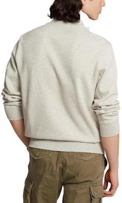 Polo Ralph Lauren FW23 刺繡Logo拉鍊棒球外套 男士 淺灰色 710881521-005 Shop Polo Ralph Lauren FW23 刺繡Logo拉鍊棒球外套 男士 淺灰色 710881521-005