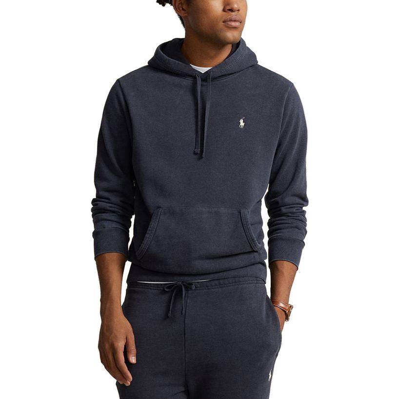 Polo Ralph Lauren FW23 Solid Logo Hoodie  Black Long Sleeve Casual Sweatshirt. MNPOKNI16823135-001 圖 4