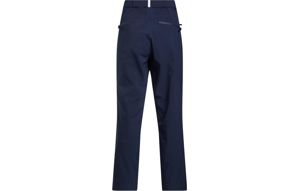 Lookbook 폴로 랄프 로렌 FW23 솔리드 스플릿 헴 지퍼 캐주얼 팬츠 네이비 블루. MNXGPNT17620108-410