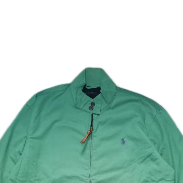 Polo Ralph Lauren FW23 Solid Zip Casual Jacket Unisex Green. 710912605-004 圖 6