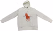 Buy Polo Ralph Lauren FW23 White Logo Print Pullover Hoodie Long Sleeve 710871367-007