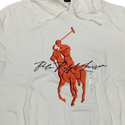 Polo Ralph Lauren FW23 White Logo Print Pullover Hoodie Long Sleeve 710871367-007 Shop Polo Ralph Lauren FW23 White Logo Print Pullover Hoodie Long Sleeve 710871367-007
