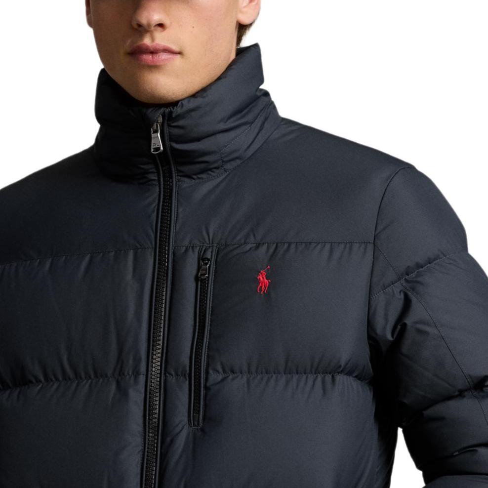 Details for Polo Ralph Lauren FW24 黑色拉鍊連帽羽絨外套 710940244-001