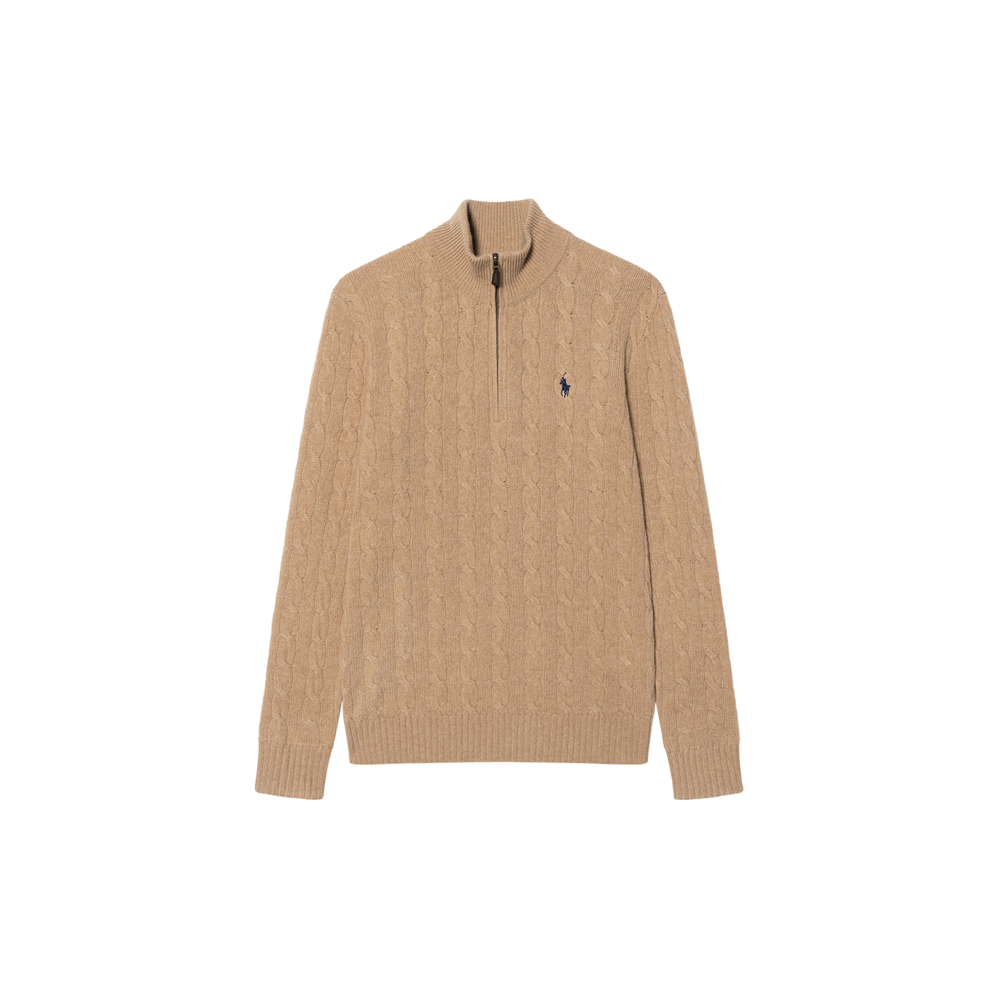 Polo Ralph Lauren FW24  Cable Knit Sweater Camel Fashion & Comfort. MNPOSWE16821713