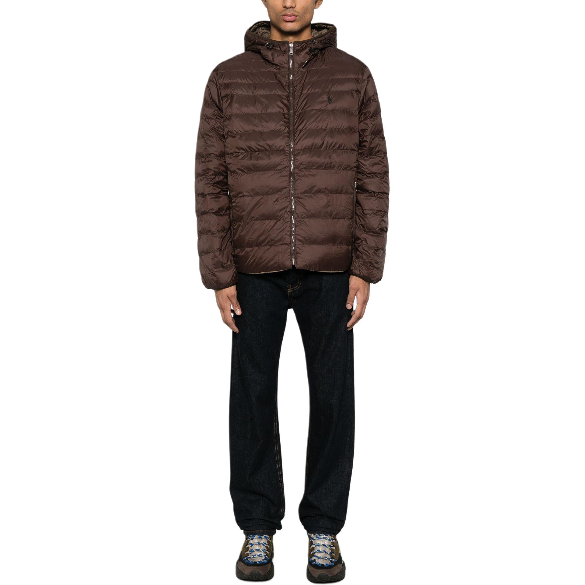 Polo Ralph Lauren FW24  Chocolate Solid Zip Hoodie Jacket. 710955635 圖 3