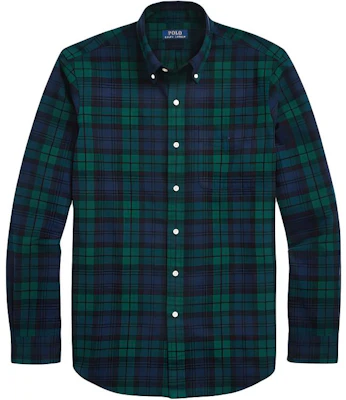 Polo Ralph Lauren FW24 Classic Multi-Color Plaid Oxford Shirt Deep Blue/Green MNPOWOV16823881-999 Buy Polo Ralph Lauren FW24 Classic Multi-Color Plaid Oxford Shirt Deep Blue/Green MNPOWOV16823881-999