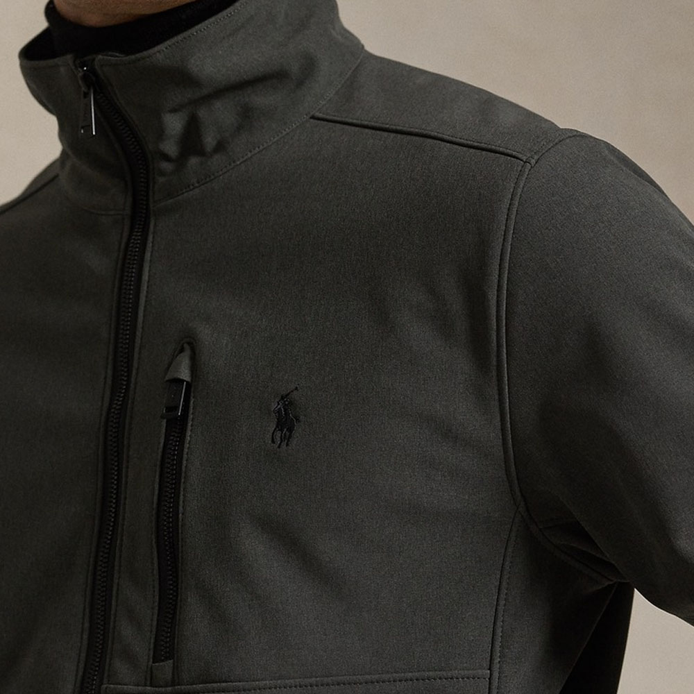 Polo Ralph Lauren FW24  Logo Half-Zip Jacket Windsor Gray MNPOOTW16021413-020 圖 6