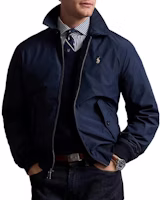Polo Ralph Lauren FW24 Navy Blue Solid Logo Embroidered Zip Jacket. 710938512-001 Polo Ralph Lauren FW24 Navy Blue Solid Logo Embroidered Zip Jacket. 710938512-001