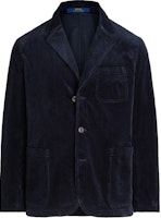 Polo Ralph Lauren FW24 Stretch Corduroy Blazer Deep Navy Blue. MNPOSPC27620654-410 Polo Ralph Lauren FW24 Stretch Corduroy Blazer Deep Navy Blue. MNPOSPC27620654-410