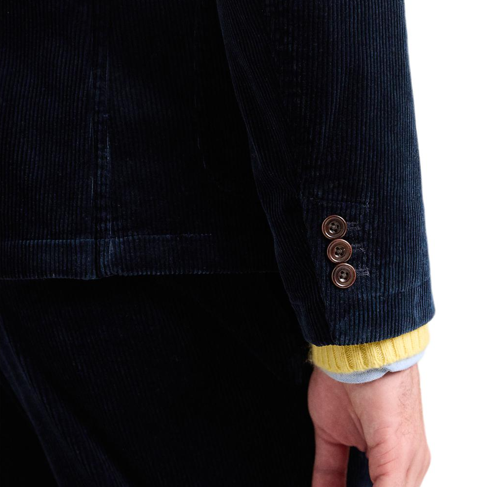 Sizing Polo Ralph Lauren FW24 彈力燈芯絨西裝外套 深海軍藍 MNPOSPC27620654-410