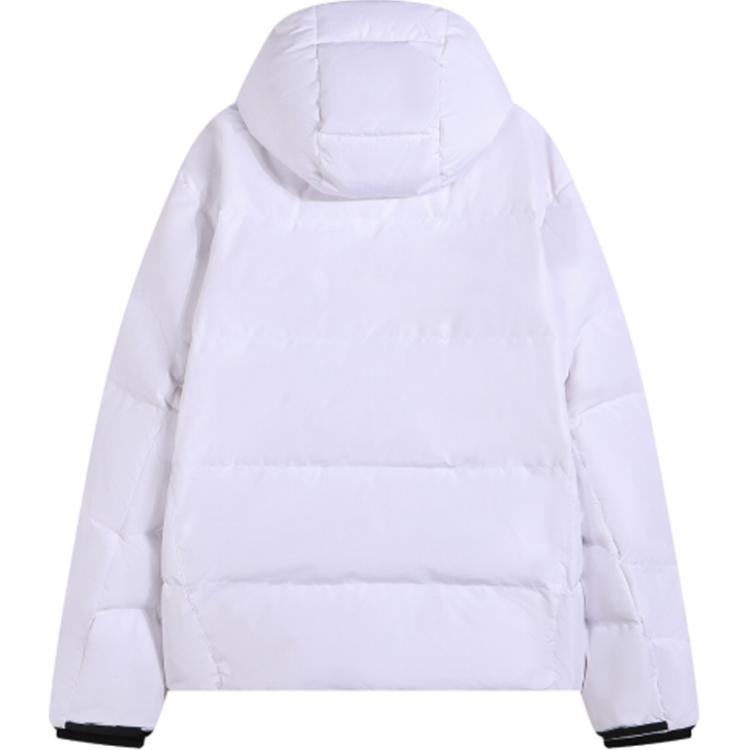 Lookbook Polo Ralph Lauren FW24  White Down Jacket with Detachable Hood & Pony Logo. 710889959-006