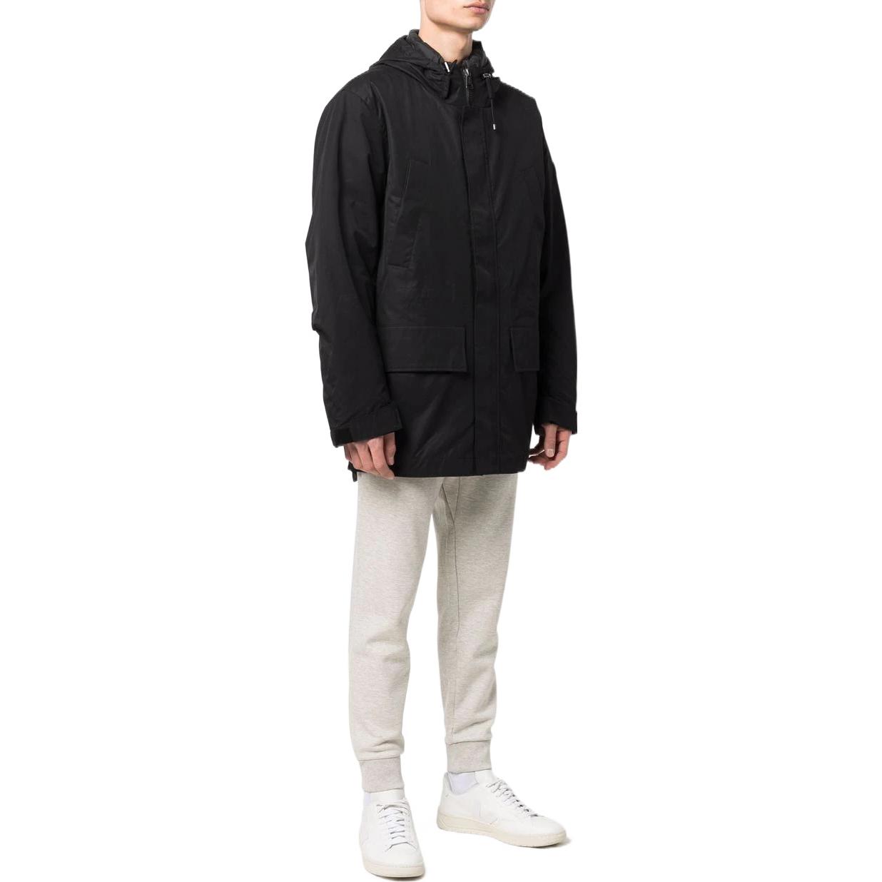 Polo Ralph Lauren FW24 Appliqué Layered Parka  Black 710849291-001 圖 4