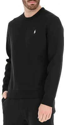 Polo Ralph Lauren FW24 Baju Hitam Crewneck dengan Sulaman Logo Kuda. MNPOKNI16821886001 Purchase Polo Ralph Lauren FW24 Baju Hitam Crewneck dengan Sulaman Logo Kuda. MNPOKNI16821886001