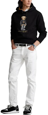 Polo Ralph Lauren FW24 Hoodie Hitam Beruang Grafik dengan Fleece Lining MNPOKNI16821811 Lookbook Polo Ralph Lauren FW24 Hoodie Hitam Beruang Grafik dengan Fleece Lining MNPOKNI16821811