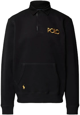 Polo Ralph Lauren FW24 Baju Hitam Lengan Panjang Fleece dengan Kolar Polo. MNPOKNI16823310-001 Buy Polo Ralph Lauren FW24 Baju Hitam Lengan Panjang Fleece dengan Kolar Polo. MNPOKNI16823310-001