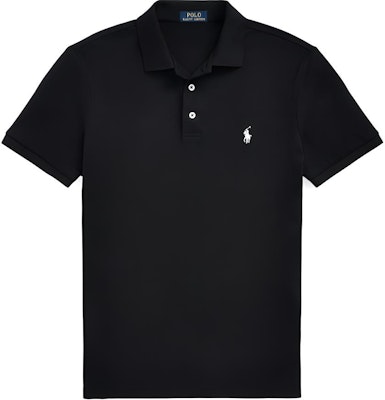 Polo Ralph Lauren FW24 經典刺繡標誌修身版型黑色Polo衫 MNPOKNI1N822990-001 Buy Polo Ralph Lauren FW24 經典刺繡標誌修身版型黑色Polo衫 MNPOKNI1N822990-001